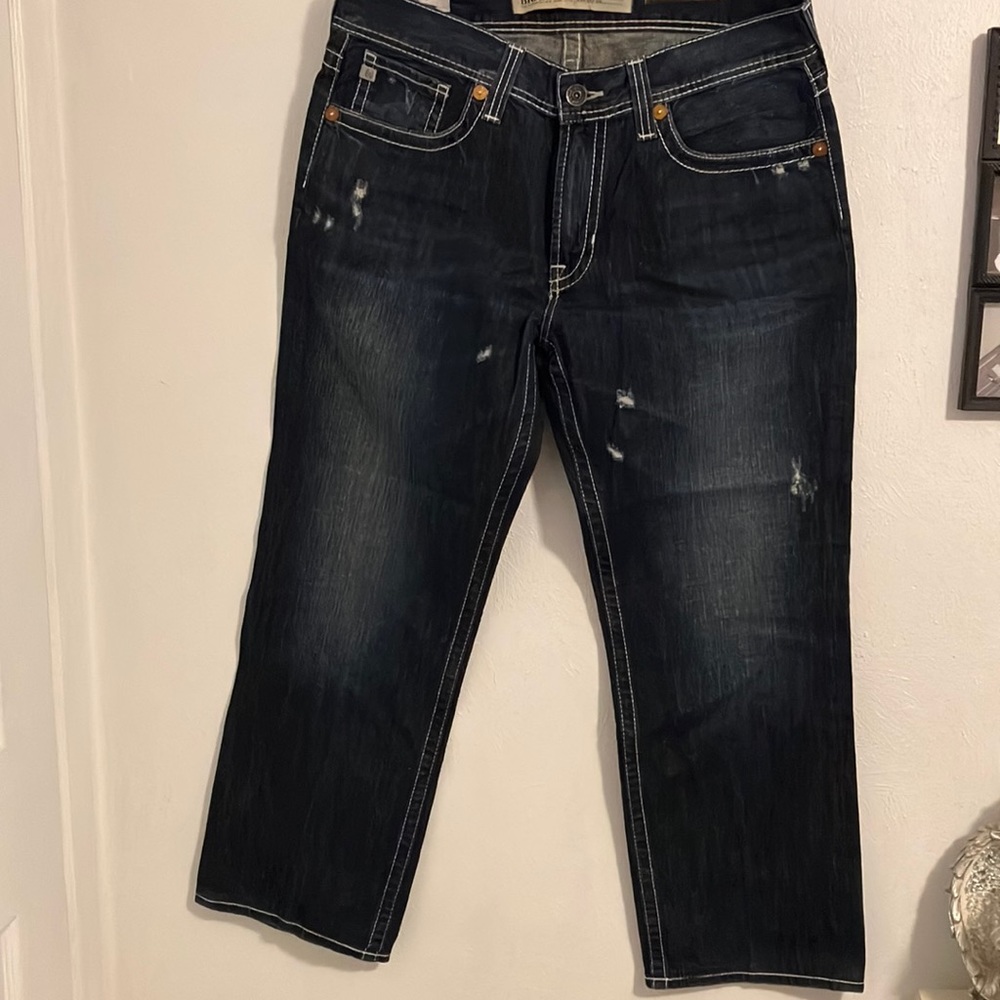 Big star jeans straight Leg size 36x30 for men